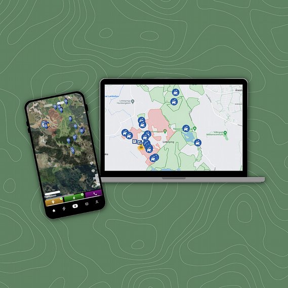 �rsabonnemang per uppkopplad GPS-tagg: Yabby Edge