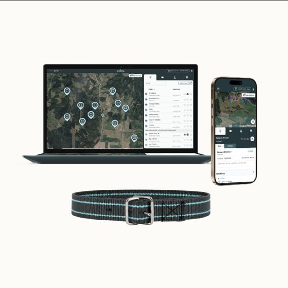 GPS-tagg f�r betesdjur inkl. abonnemang f�r 2026 - Yabby3