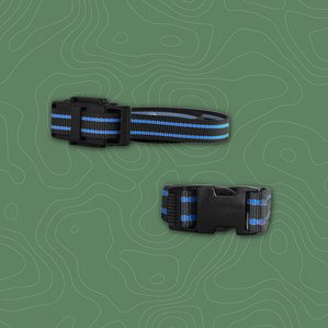 Halsband syntettextil med insticksls 130 cm